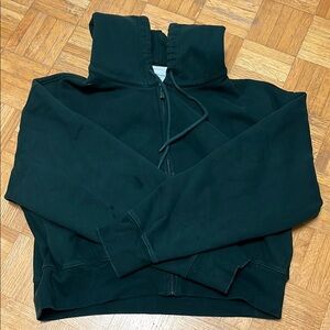 Aritzia sweat fleece zip up